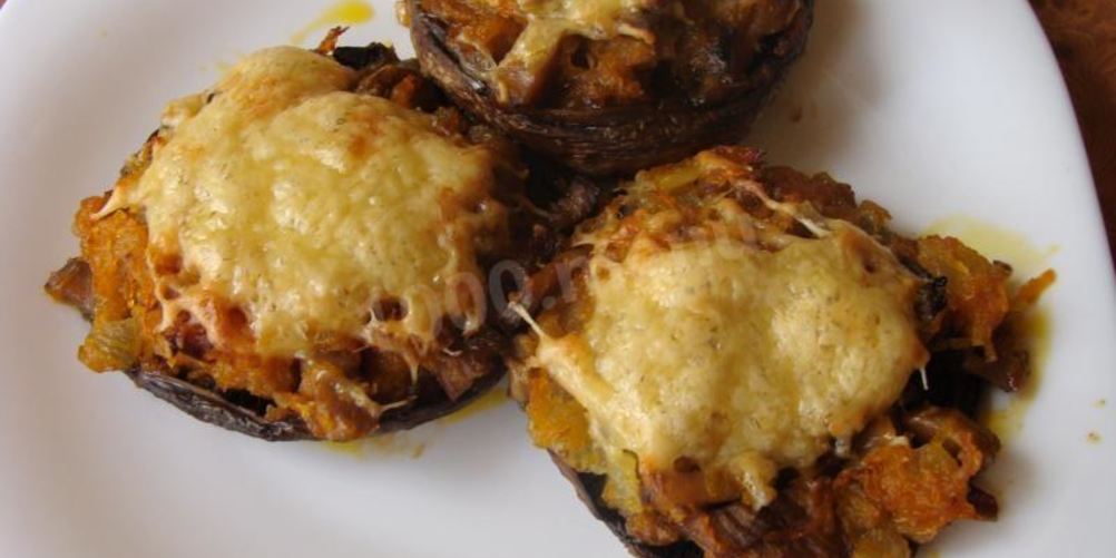 Как приготовить фаршированные грибы портобэлло