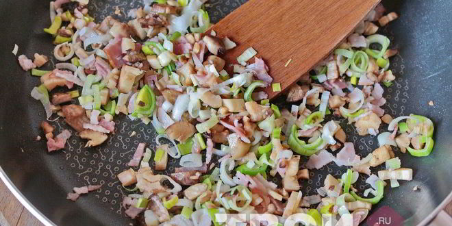 Рецепт грибов, фаршированных рисом