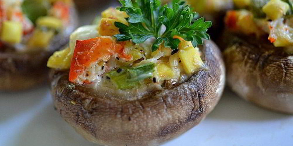 Как приготовить грибы фаршированные