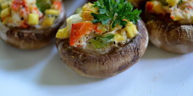 Рецепт грибов фаршированных