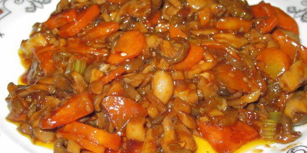 Как приготовить грибы по-китайски