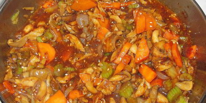 Рецепт грибов по-китайски