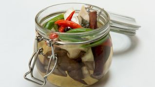 Рецепт Грибов по-корейски с перцем