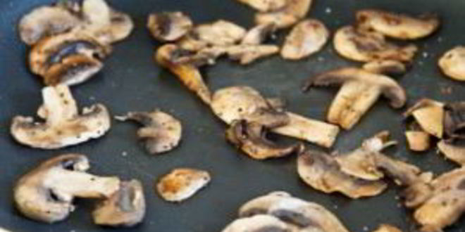 Рецепт грибов под сливочным соусом