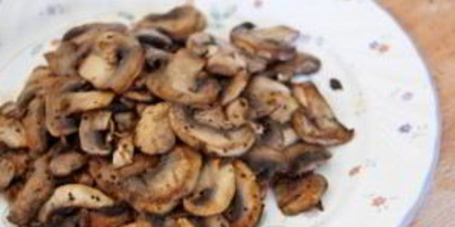 Рецепт грибов под сливочным соусом