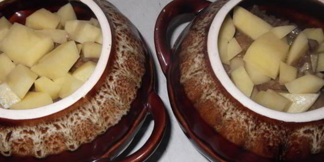 Рецепт грибов с картофелем способом огратен