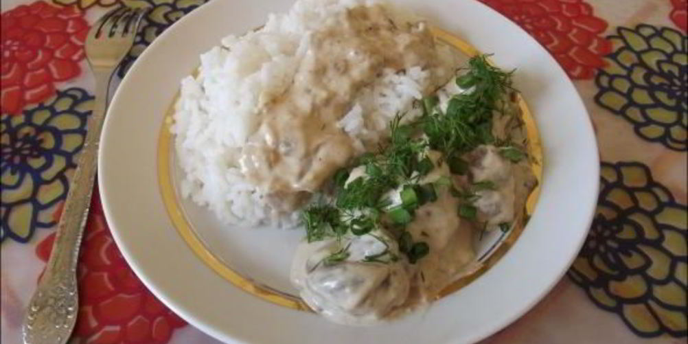 Как приготовить грибы в сливочном соусе