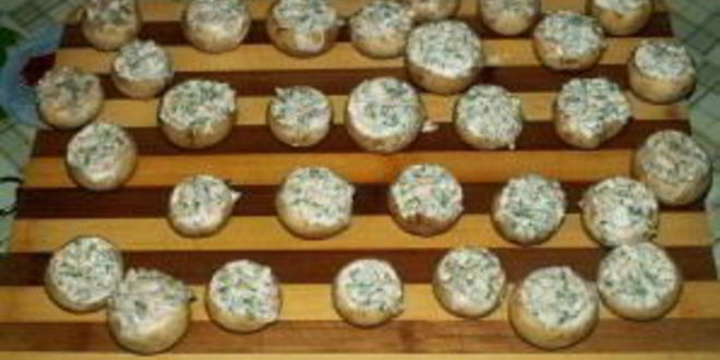 Рецепт грибов, запеченных под сыром