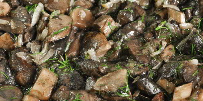 Рецепт грибов жареных