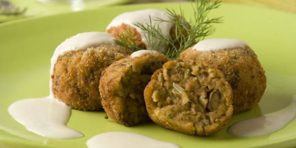 Как приготовить крокеты грибные со сметанным соусом