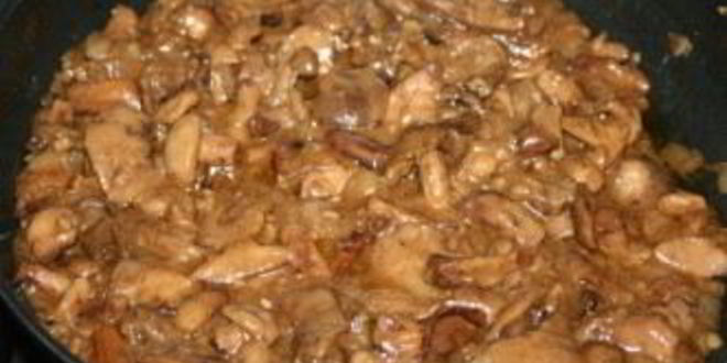 Рецепт маслят, тушеных с картофелем