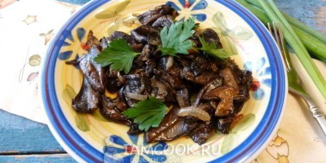 Рецепт подберезовиков жареных