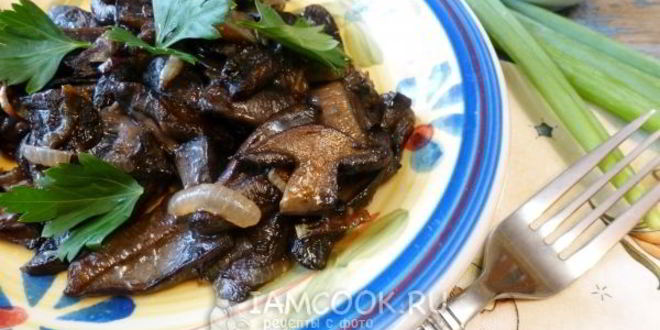 Рецепт подберезовиков жареных