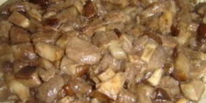 Рецепт подосиновиков, жареных с луком