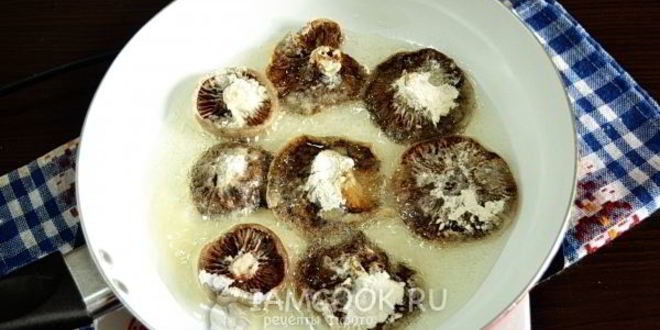 Рецепт рыжиков жареных