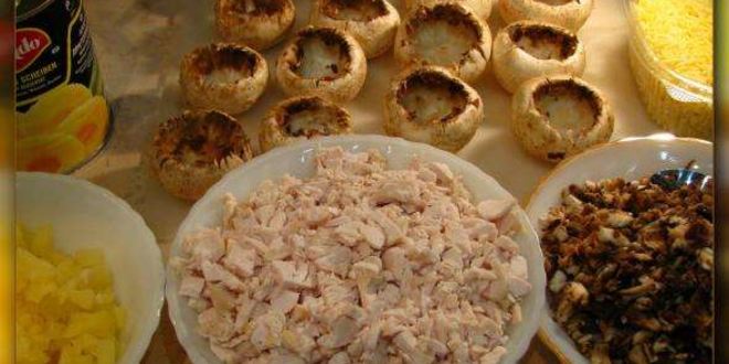 Рецепт шампиньонов фаршированных