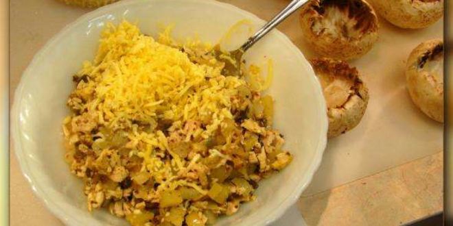 Рецепт шампиньонов фаршированных