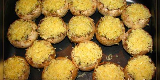 Рецепт шампиньонов фаршированных