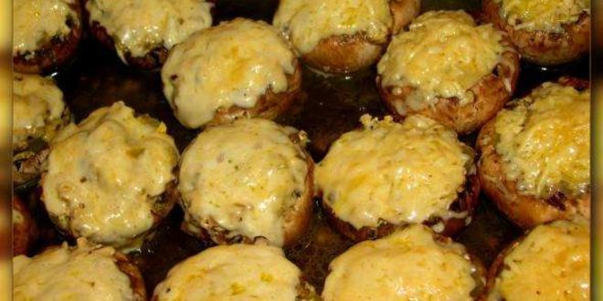 Рецепт шампиньонов фаршированных