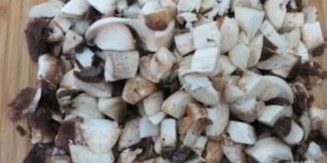 Рецепт шампиньонов с перепелиными яйцами в микроволновке