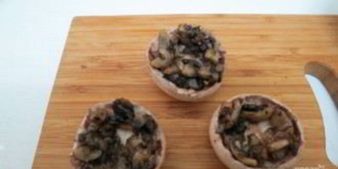 Рецепт шампиньонов с перепелиными яйцами в микроволновке