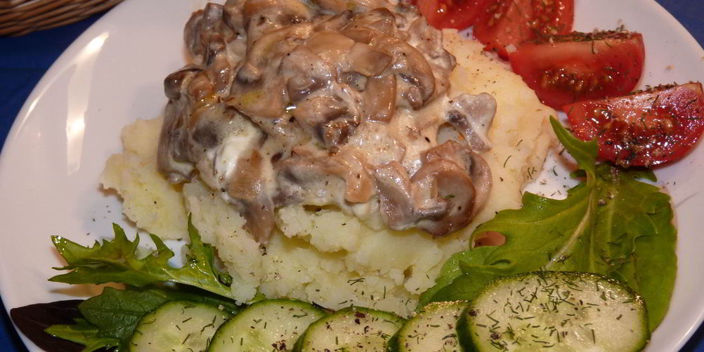 Как приготовить шампиньоны в сметане