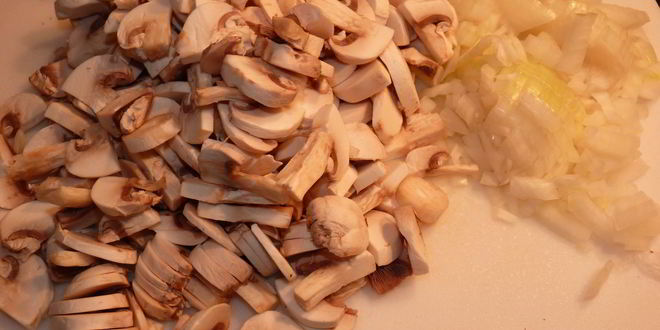 Рецепт шампиньонов в сметане