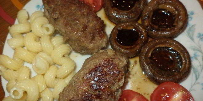 Рецепт сочных шампиньонов