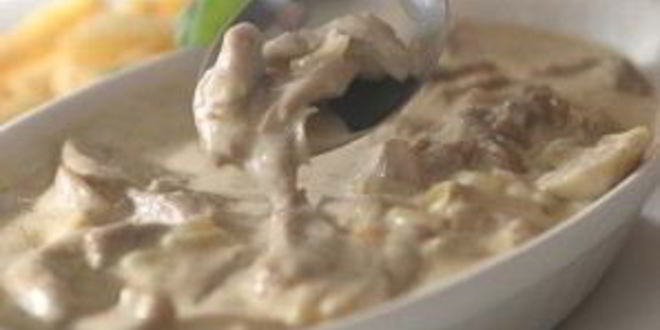 Рецепт тушеных белых грибов