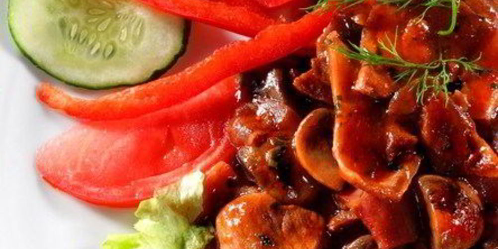 Как приготовить тушеные грибы в красном вине по-бургундски