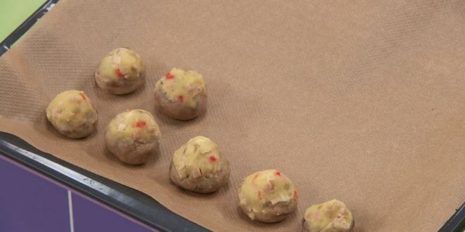 Рецепт запеченных шампиньонов с картофельной начинкой