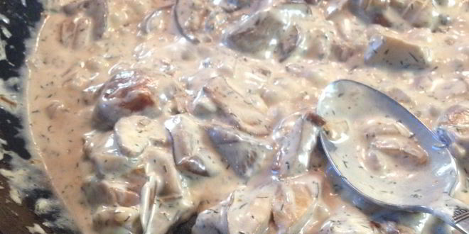 Рецепт жареных подосиновиков