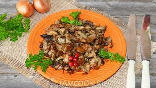 Рецепт Жареных зонтиков