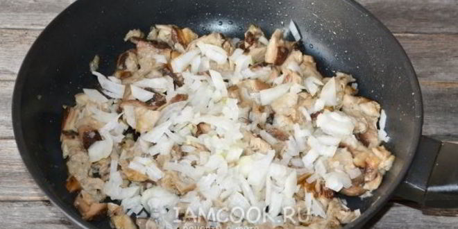 Рецепт жареных зонтиков