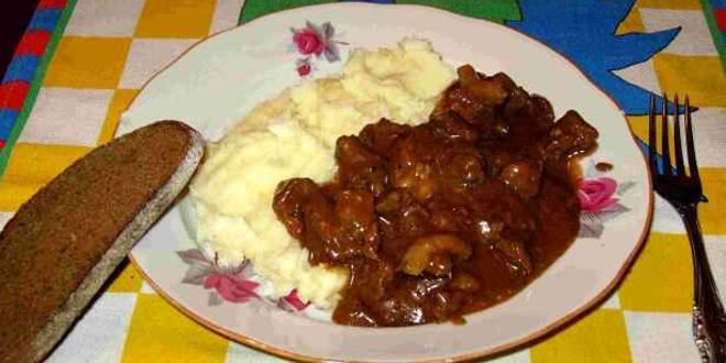Рецепт гуляша из баранины