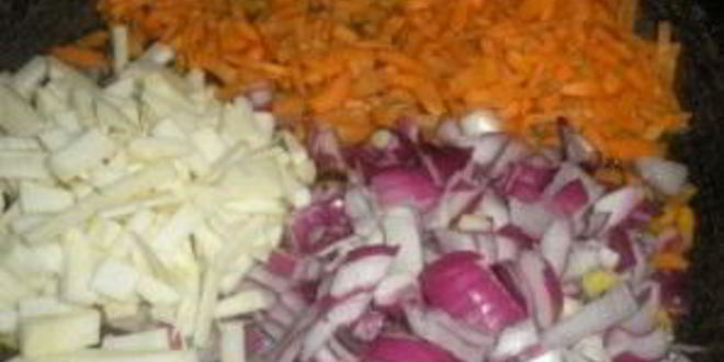 Рецепт гуляша из фасоли