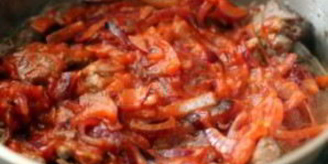 Рецепт гуляша из говядины с черносливом