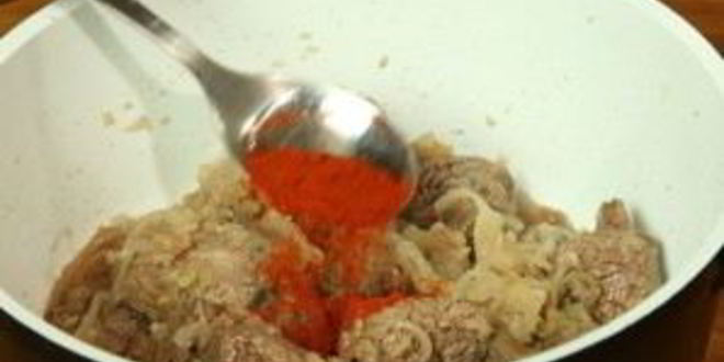 Рецепт гуляша из говядины с томатной пастой