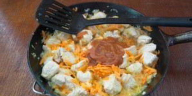 Рецепт гуляша из индейки с картошкой