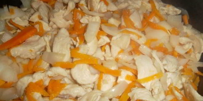 Рецепт гуляша из куриного филе