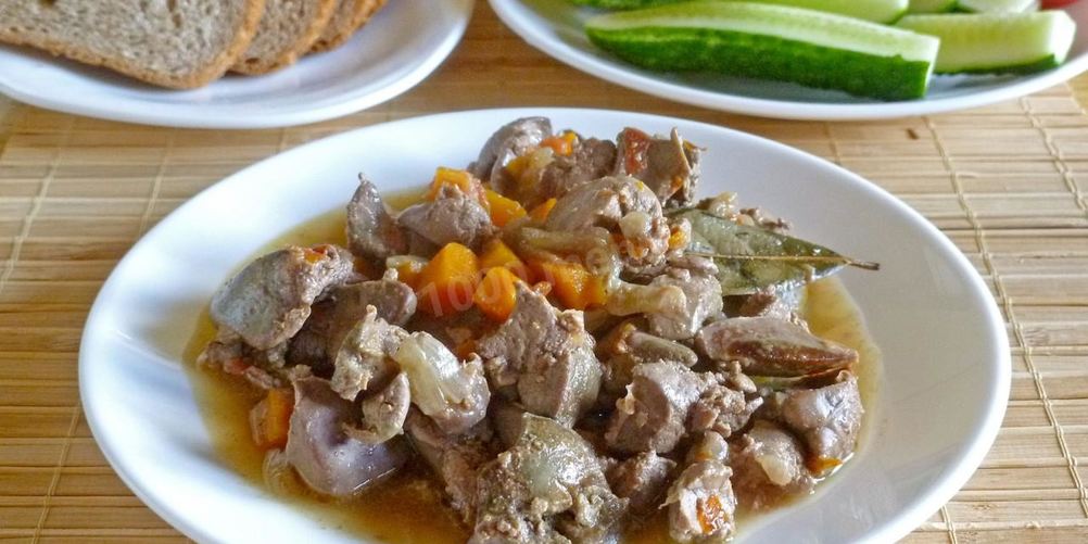 Как приготовить гуляш из куриной печени