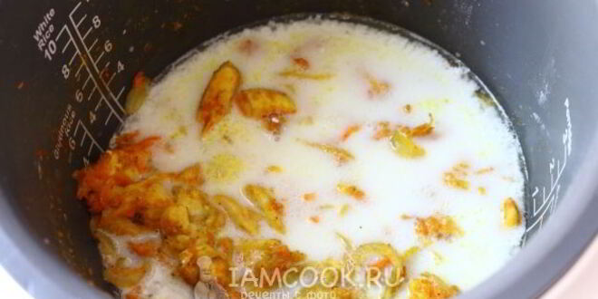 Рецепт гуляша из курицы в мультиварке