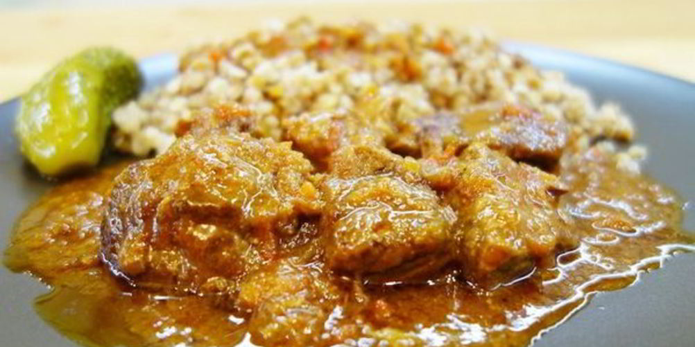 Как приготовить гуляш из свинины на темном пиве