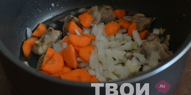 Рецепт гуляша из свинины в мультиварке