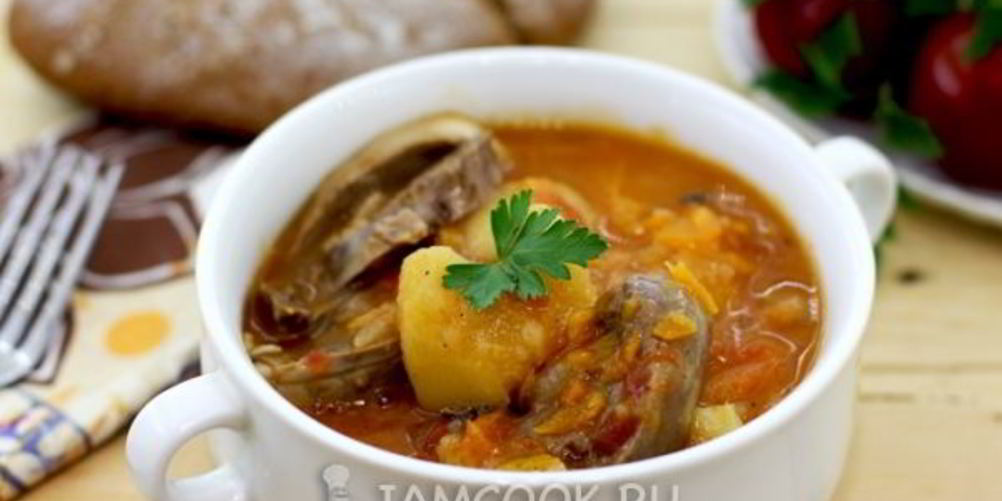 Как приготовить гуляш из свиного сердца