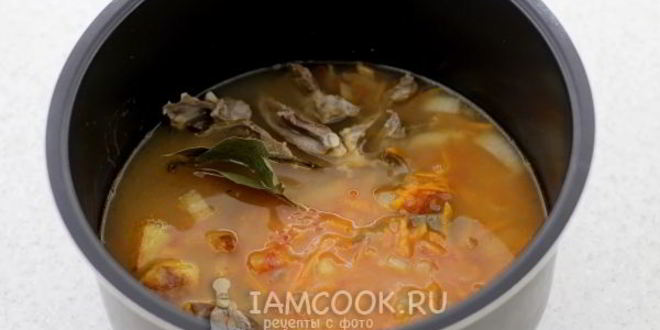 Рецепт гуляша из свиного сердца