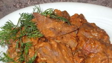 Рецепт Гуляша из свиной печени