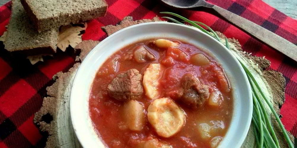 Как приготовить гуляш по-венгерски с клецками