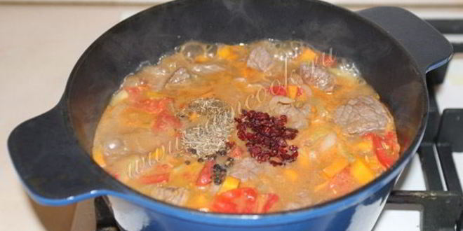 Рецепт гуляша по-венгерски