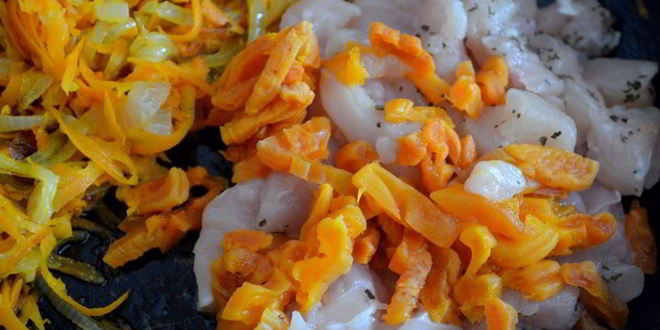 Рецепт гуляша по-восточному с курагой